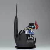 Figura banpresto one piece world collectable figure special sabo vs five elders & imu 14cm